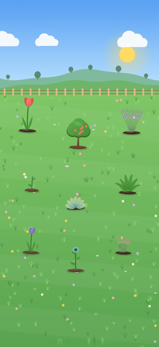 Bildschirmfoto der App Knubbi